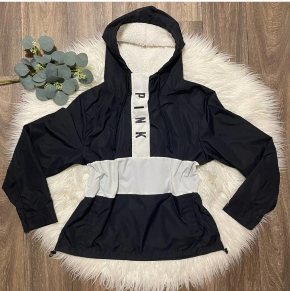 Victoria's Secret Sherpa Windbreaker Jacket